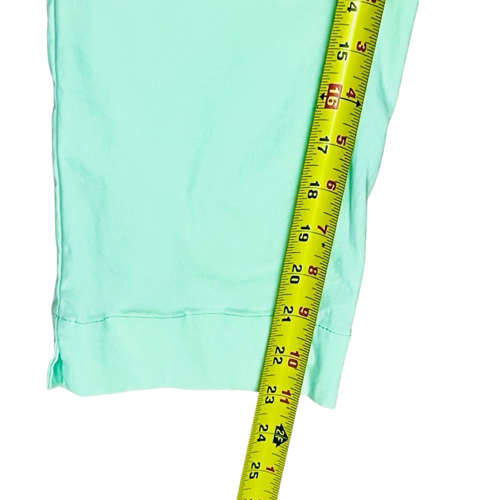 Lulu-B Ankle Pants Green Pull On Stretchy Sz 8 NWOT - Picture 9 of 11